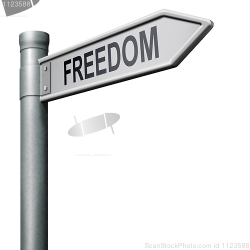 Image of road to freedom