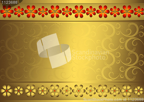 Image of Gold vintage frame 