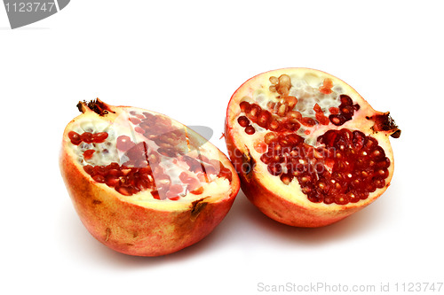 Image of fresh and tasty pomegranate