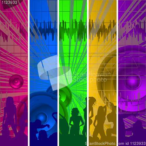 Image of Dance party headers