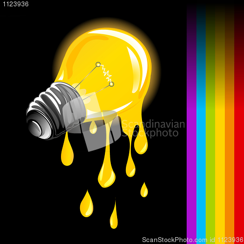 Image of Draining light bulb