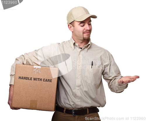Image of delivery man