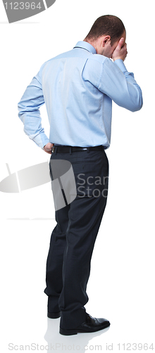Image of stressed man