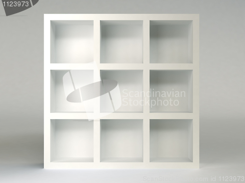 Image of white boxes background