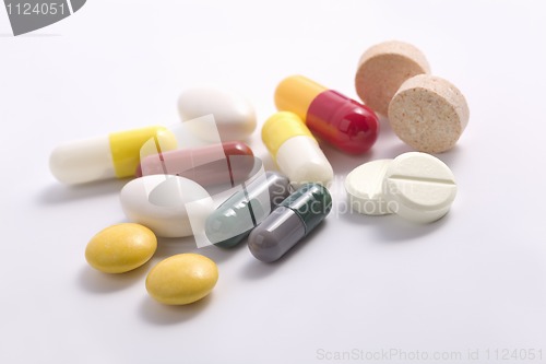 Image of pills and capsules