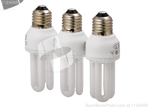 Image of energy saving lamps