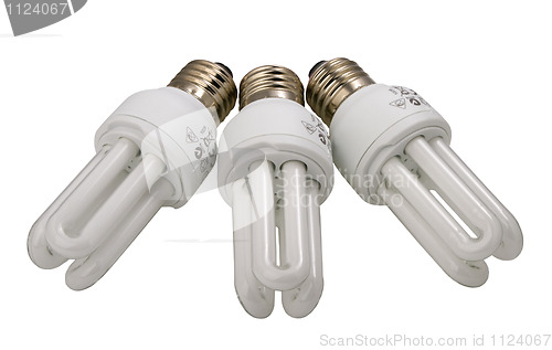 Image of energy saving lamps