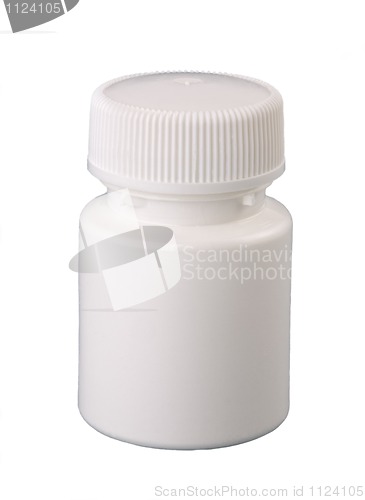 Image of  plastic container for medicine