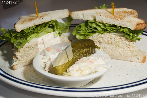 Image of chicken salad sandwich