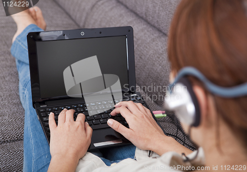 Image of Working online