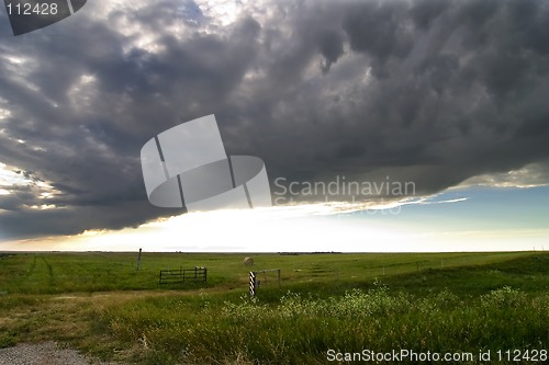 Image of Prairie Sky Landscape