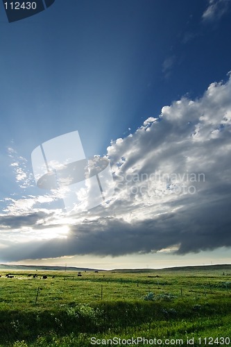 Image of Prairie Sky Landscape