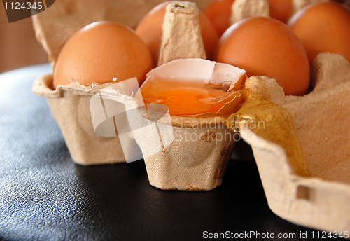 Image of Eggs in box