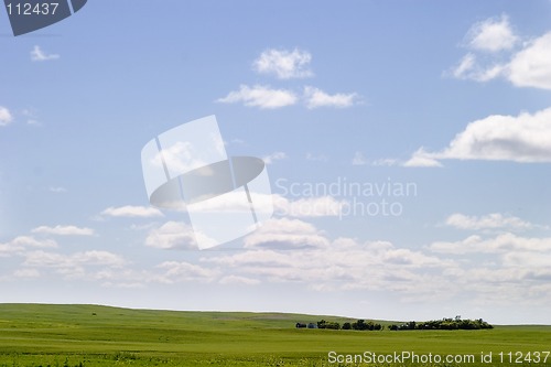 Image of Prairie Sky Landscape