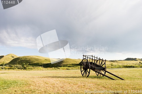 Image of Old Wooden Cart