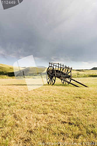 Image of Old Wooden Cart