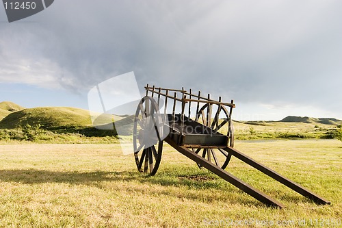 Image of Old Wooden Cart