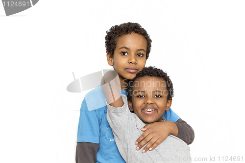 Image of Two young brothers