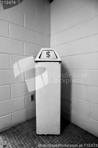 Image of Money in the Garbage