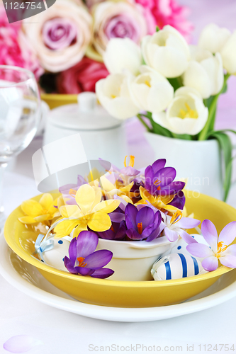 Image of Easter place setting