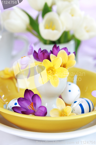 Image of Easter place setting