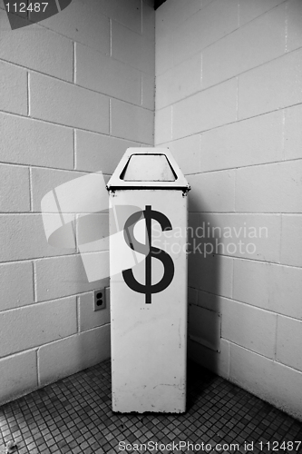 Image of Money in the Garbage