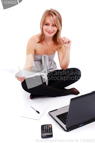 Image of beautiful young girl