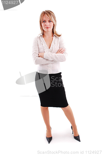 Image of Young business woman