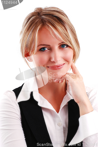 Image of Young business woman