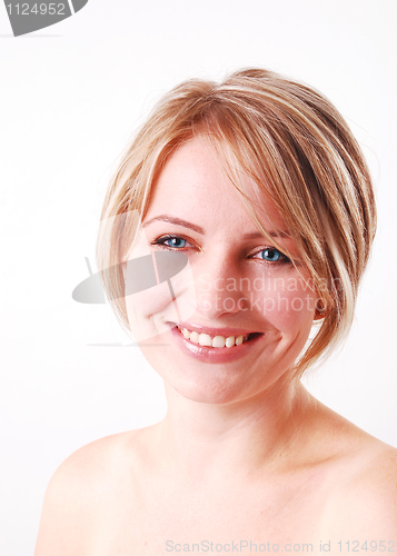 Image of portrait of beautiful young girl 