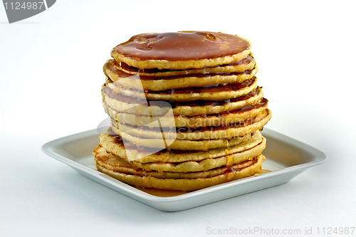 Image of Pancakes with syrup