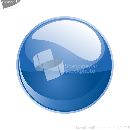 Image of vector blue sphere 