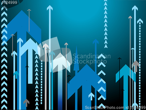 Image of Blue abstract background