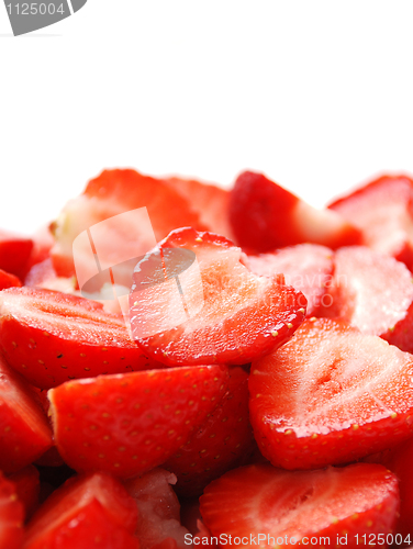 Image of fresh strawberries 