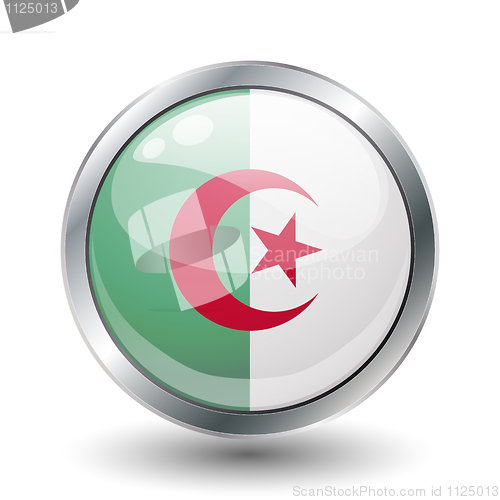 Image of shiny button flag 