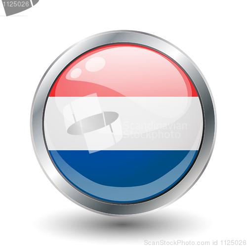 Image of shiny button flag 