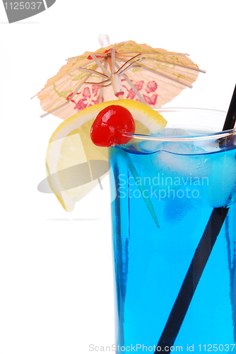 Image of blue cocktail 