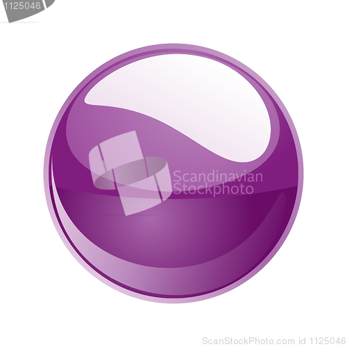 Image of vector purple sphere 