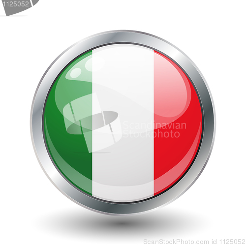 Image of shiny button flag 