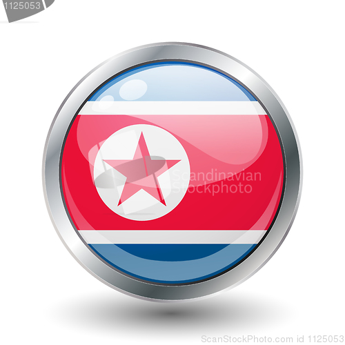 Image of shiny button flag 