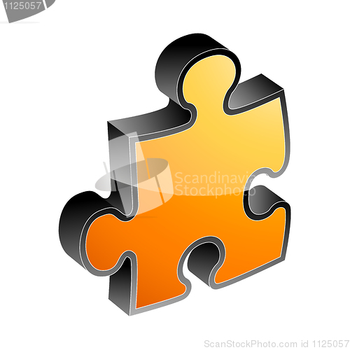 Image of 3d puzzle  icon