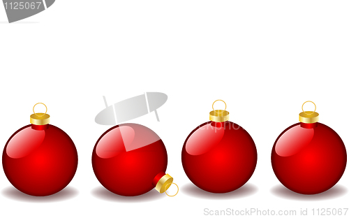 Image of Christmas balls