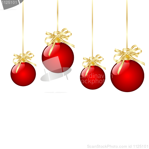 Image of Christmas balls 