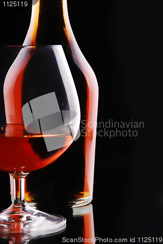 Image of Glass of cognac