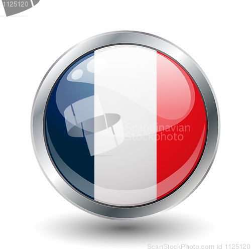 Image of shiny button flag 