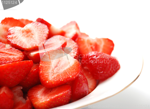 Image of fresh strawberries 