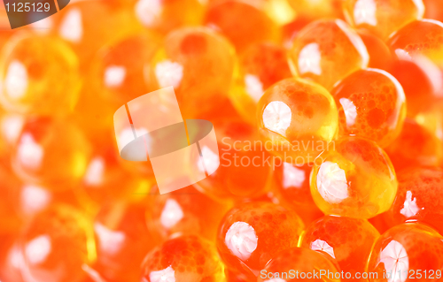 Image of Fresh red caviar 