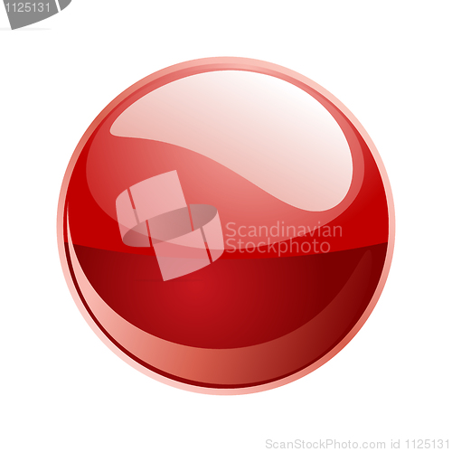 Image of vector red sphere 