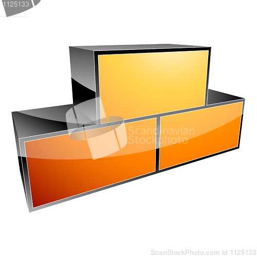 Image of 3d bricks