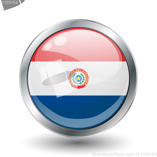 Image of shiny button flag 